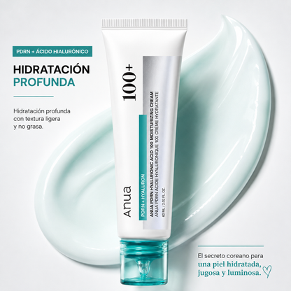 Anua PDRN Crema Hidratante con Ácido Hialurónico 100+
