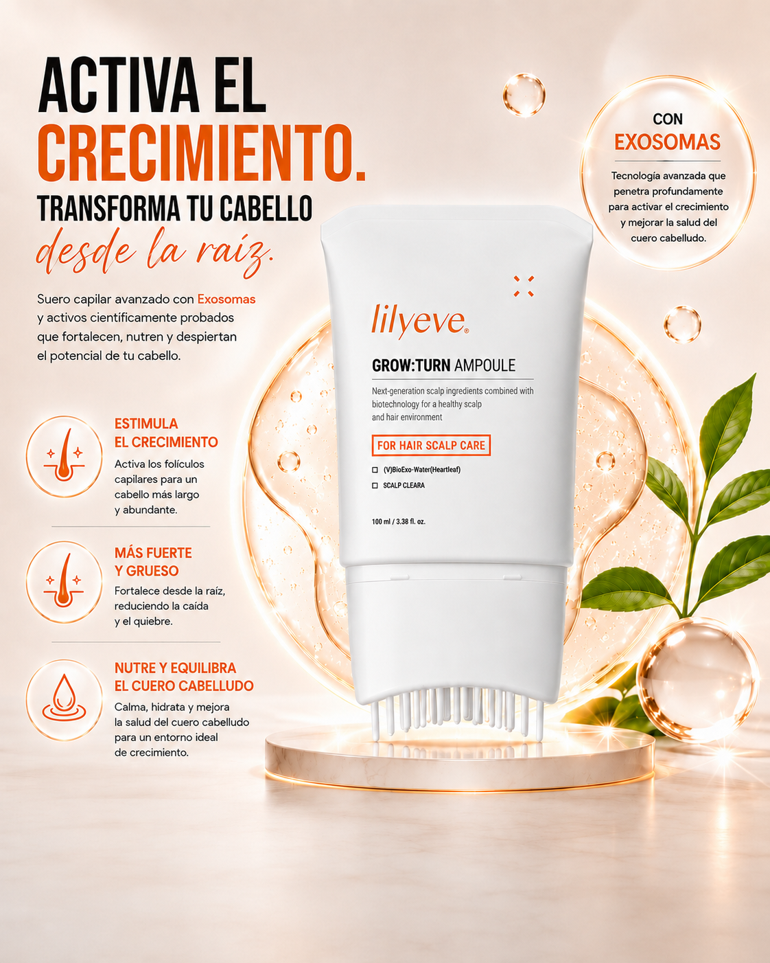 Ampolla Capilar con Exosomas lilyeve™ 100ML